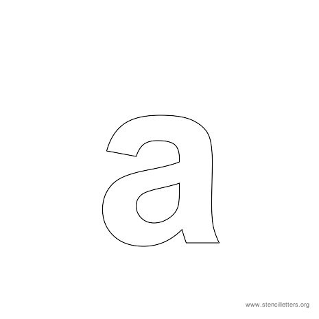 lowercase arial stencil letter a lowercase arial stencil letter a