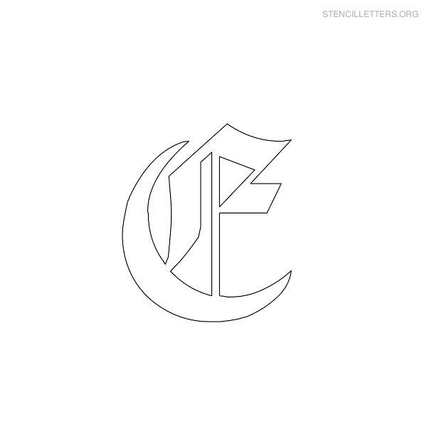 Stencil Letter Gothic E Stencil Letter Gothic E