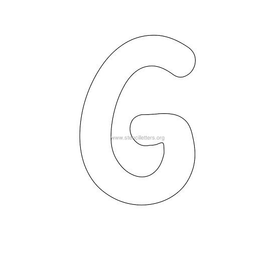 bubble stencil letter g bubble stencil letter g