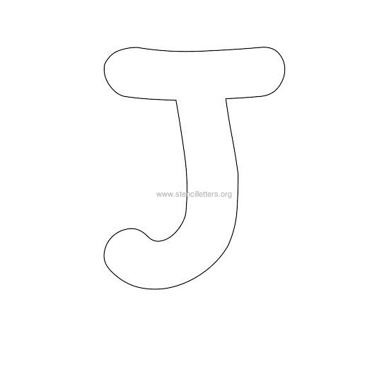 bubble stencil letter j bubble stencil letter j