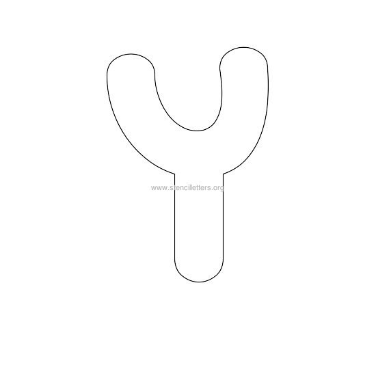 bubble stencil letter y bubble stencil letter y