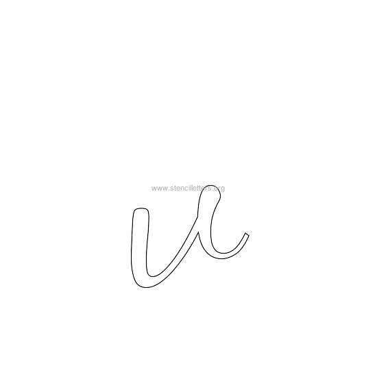 lowercase wedding stencil letter v lowercase wedding stencil letter v
