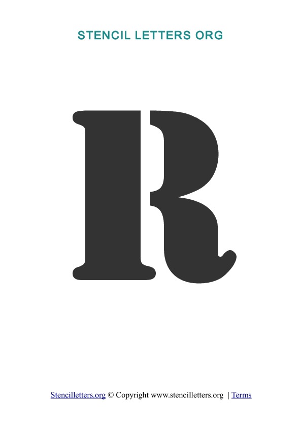 PDF Stencil Template R PDF Stencil Template R