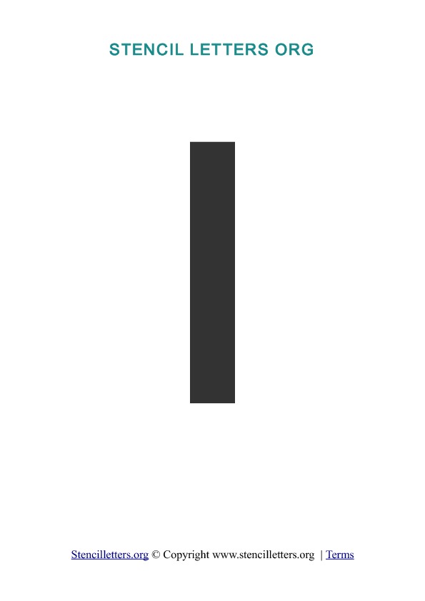 PDF Stencil Template I PDF Stencil Template I
