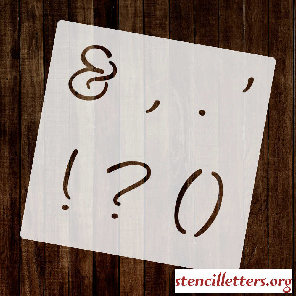 WRITTEN in CURSIVE punctuation WRITTEN in CURSIVE punctuation